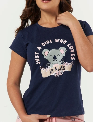 Pijama Camiseta + Pantalón Koalas