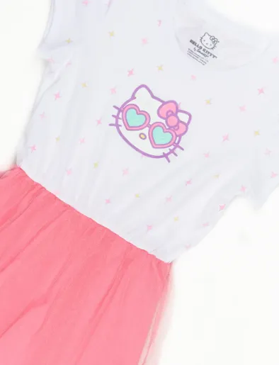 Vestido Hello Kitty con Tul