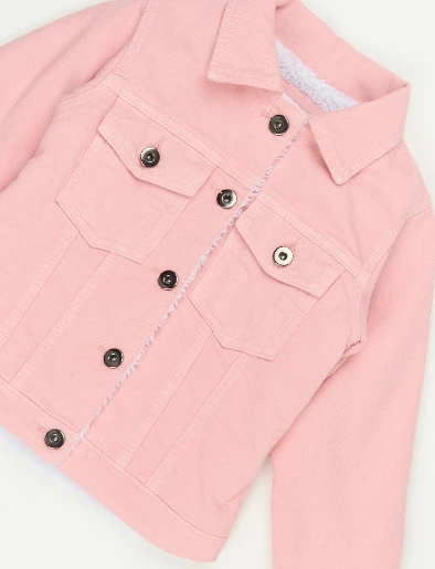 Chaqueta Esc Pana Rosado