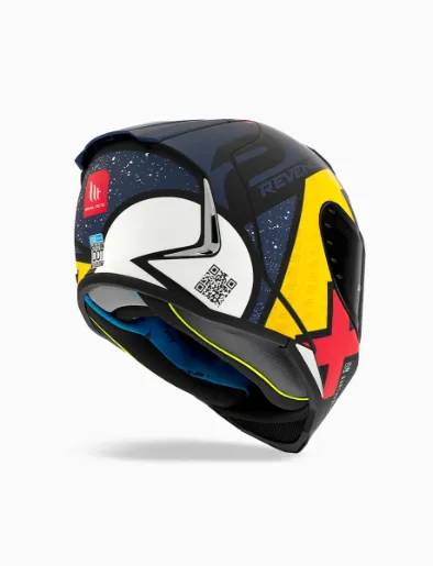 Casco Revenge 2 Light Azul Mate | MT Helmets