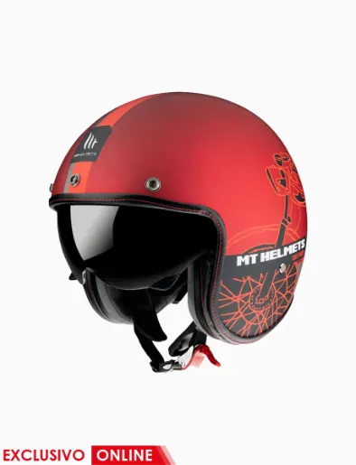 Casco Le Mans 2 SV Extreme Rojo | MT Helmets