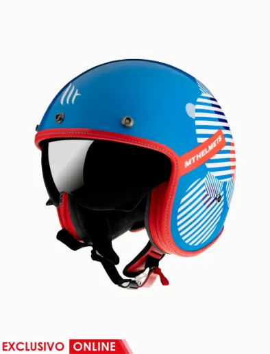 Casco Le Mans 2 SV Zero Azul | MT Helmets