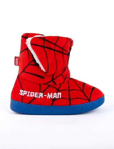 Pantuflas Spider-man Rojo