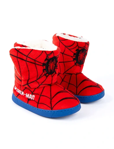 Pantuflas Spider-man Rojo