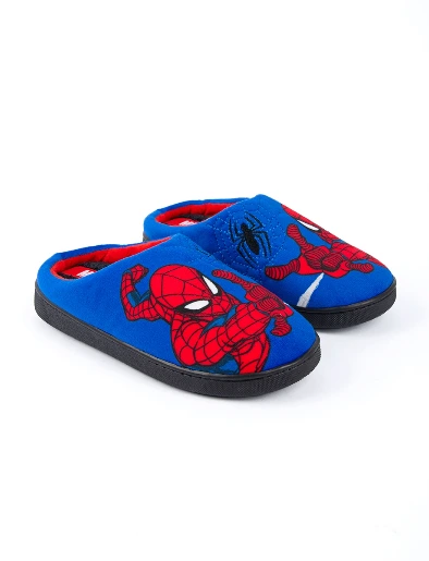 Pantuflas Spider-man Azul