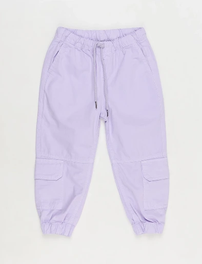 Jogger Pre Cargo Lila