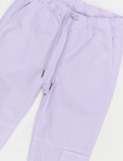 Jogger Pre Cargo Lila