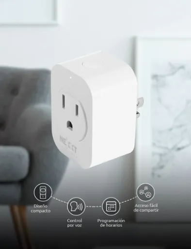 Enchufe Inteligente Wi-Fi 110V | Nexxt Solutions Home