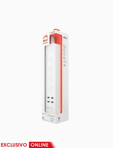 Regleta Inteligente Wi-Fi para Interior 110V | Nexxt Solutions Home