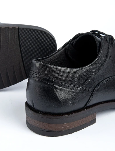 Zapato Formal Negro con Cordones