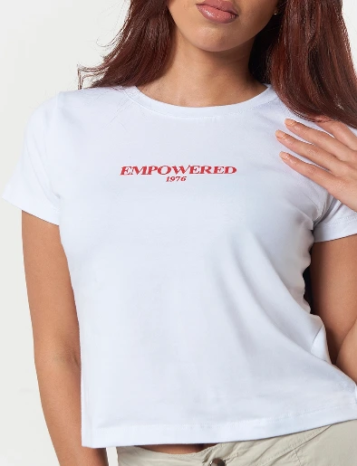 Camiseta Empowered Blanco