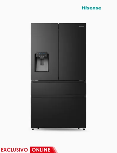 Refrigeradora French Door 652 Lt Inverter Negra | Hisense