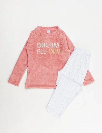 Pijama Polar Buzo + Pantalón Dream All Day
