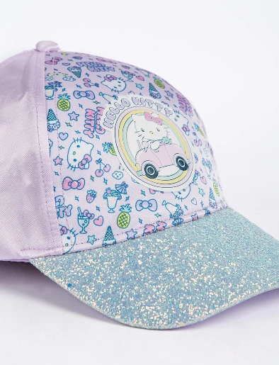 Gorra Hello Kitty Morado