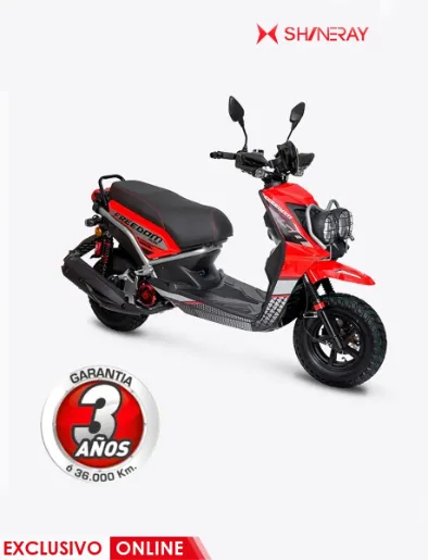 <em class="search-results-highlight">Scooter</em> Freedom Music Bultaco  2024 150 CC Rojo | Shineray