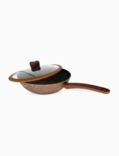 Sartén Wok Inducción Sienna 28cm Café | Warenhaus