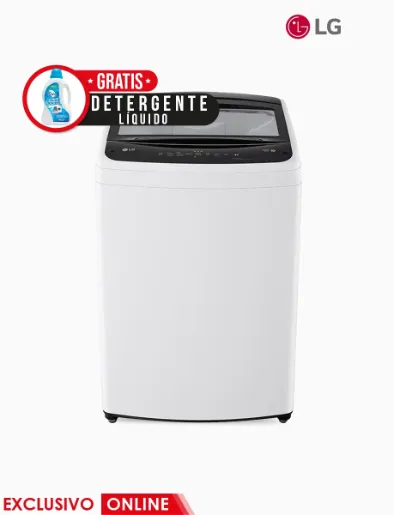 Lavadora Carga Superior de 19 Kg Blanco | LG