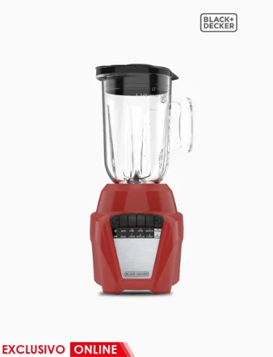 Licuadora Ice Crush 1,25 Lt Roja | Black+Decker