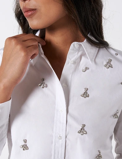 Camisera Manga Larga Blanco