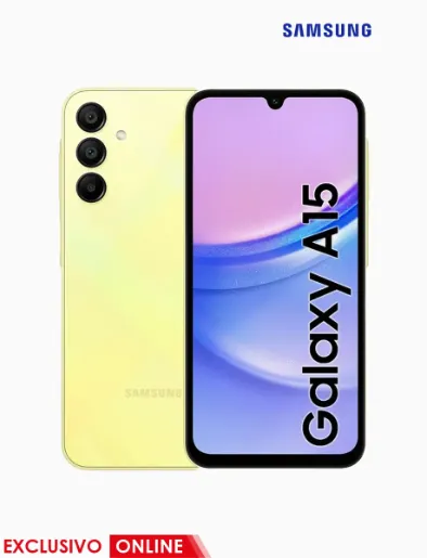 Celular Galaxy A15 Amarillo | Samsung