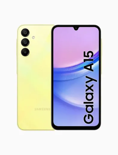 Celular Galaxy A15 Amarillo | Samsung