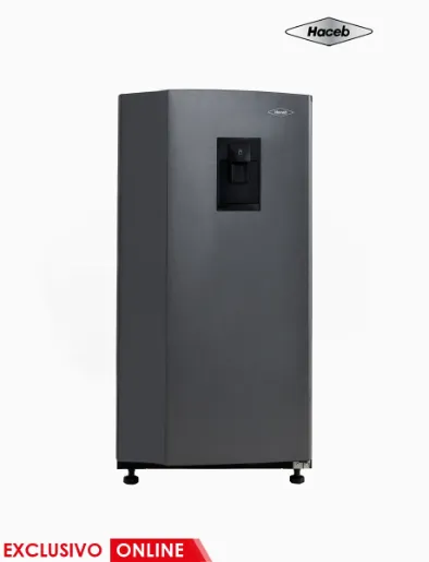 Refrigeradora Milan 220 Lt con Dispensador Gris | Haceb