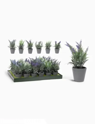 Planta Artifical Lavanda Gris | Koopman