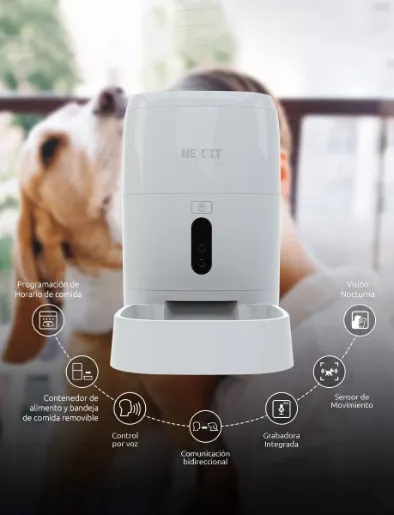 Dispensador Inteligente de Alimento para Mascotas | Nexxt