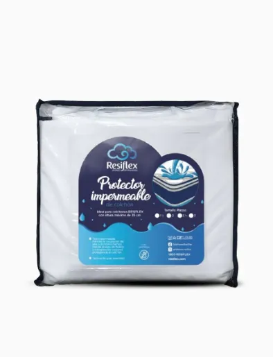 Protector de Colchón Impermeable 1 ½ Plaza | Resiflex