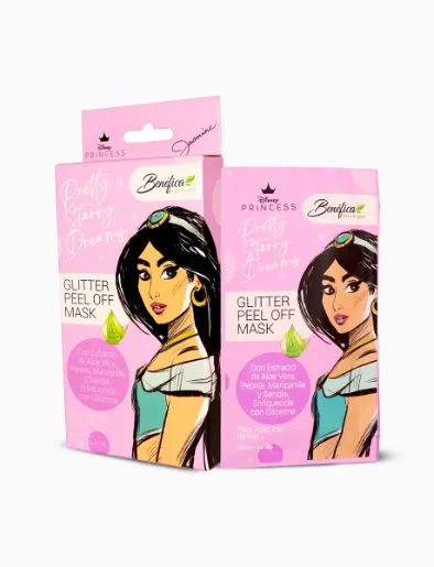 Glitter Peel Off  Mask Disney Princess | Benéfica