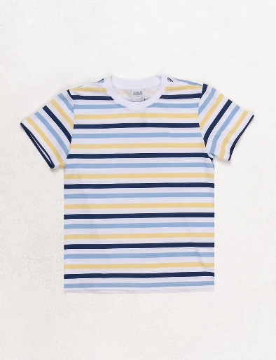 Camiseta Esc Rayas Unicolor