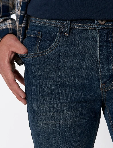 Pantalón Jean Azul Oscuro