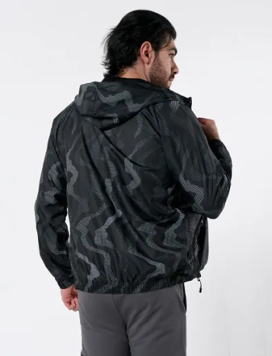 Chompa Sport con Capucha Negra