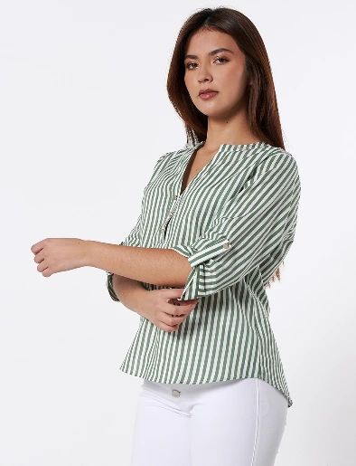 Blusa  Rayas Unicolor