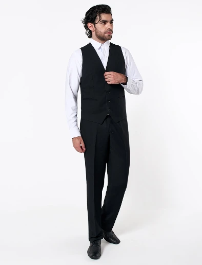 Terno 3 Piezas Negro