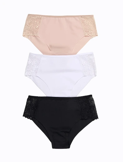 Bikini Pack x3 Encaje Varios