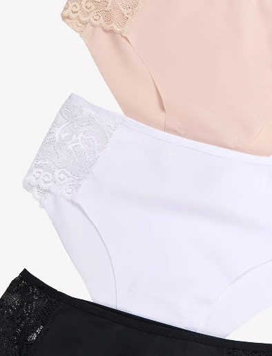 Bikini Pack x3 Encaje Varios