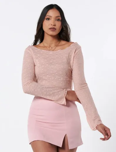 Blusa Transparente Unicolor