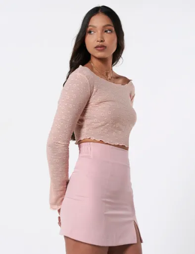 Blusa Transparente Unicolor