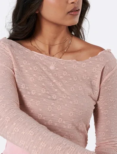Blusa Transparente Unicolor