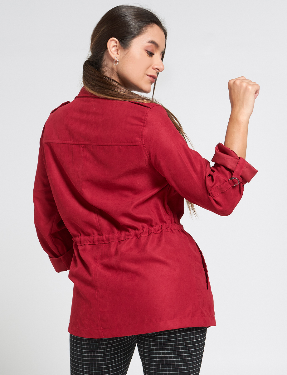 Chaqueta 3/4 con Bolsillos