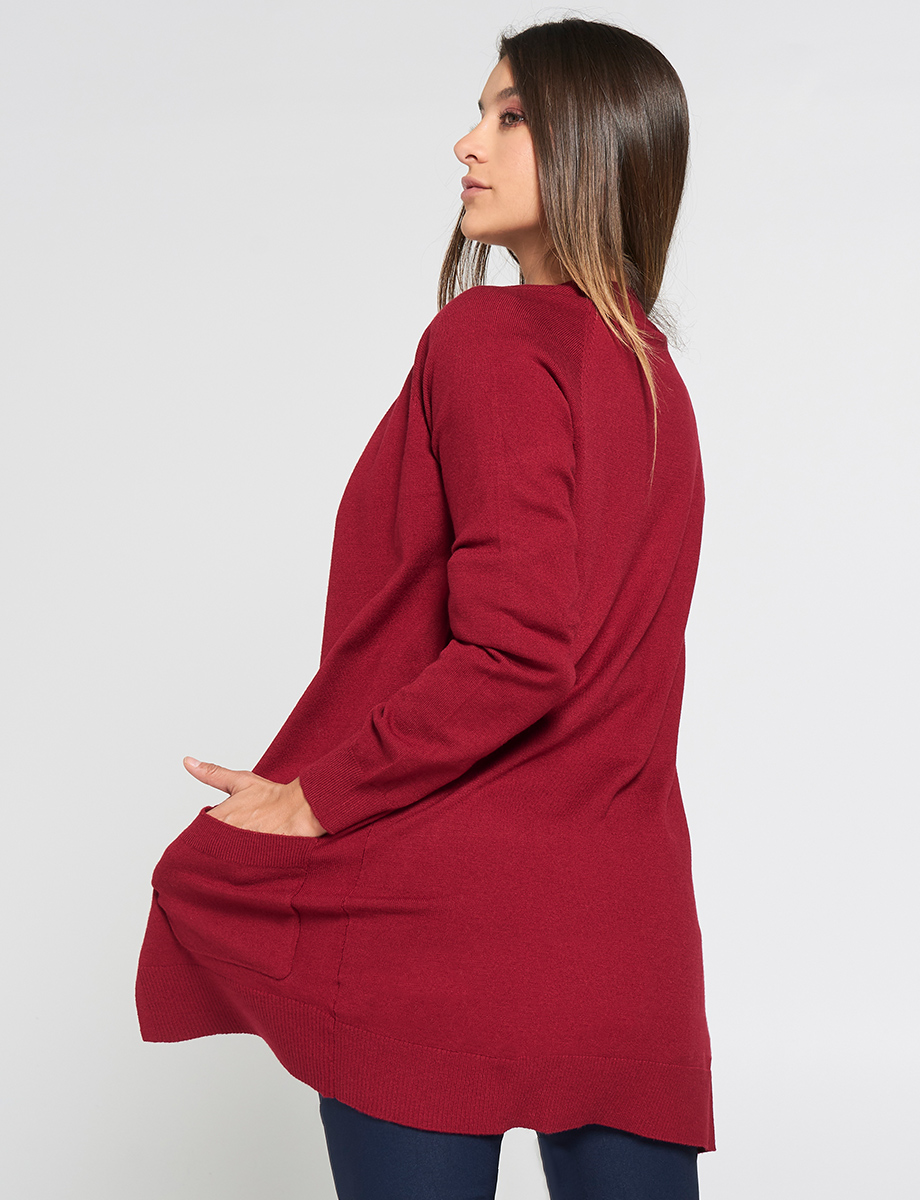 Cardigan Clásico Abierto