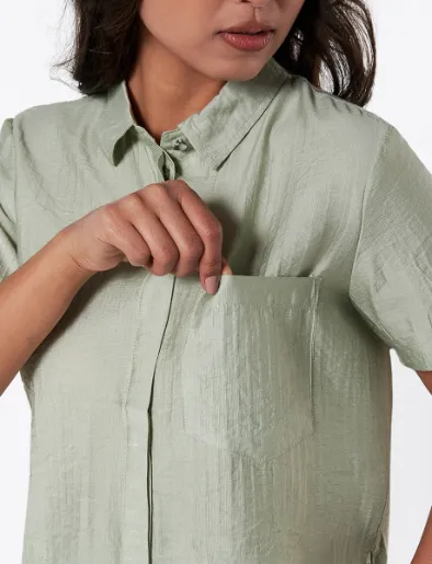 Blusa Camisera Unicolor